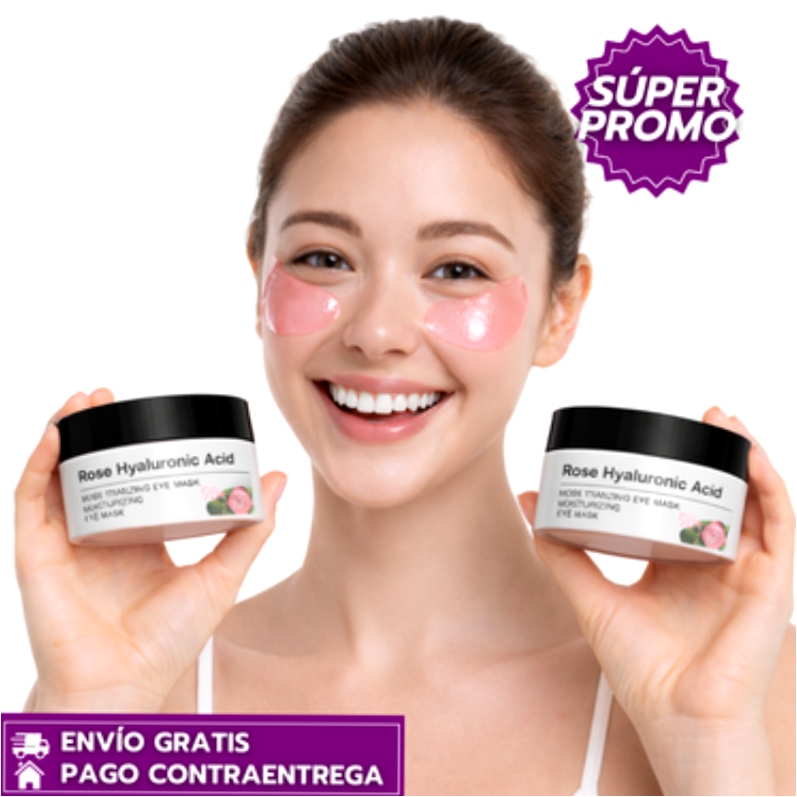 Oferta Especial 2x1 Rose Hyaluronic™: Hidratación y Frescura para Ojos Cansados